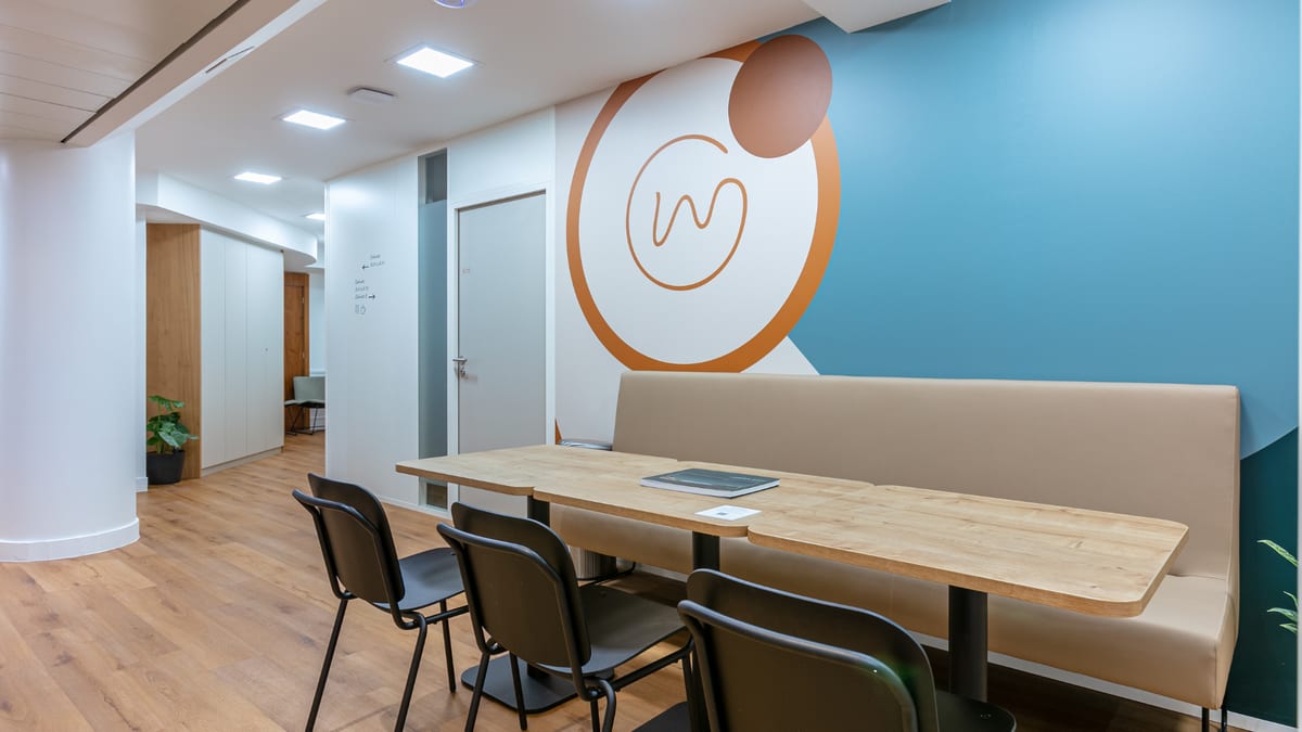 Espace commun du centre WeKare Berri, Paris 8e