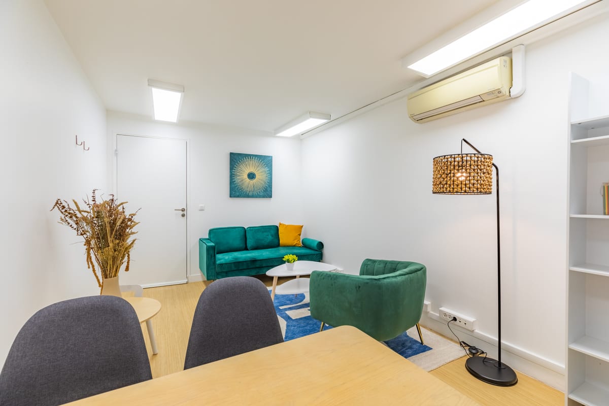 Espace commun d’un centre WeKare à Paris