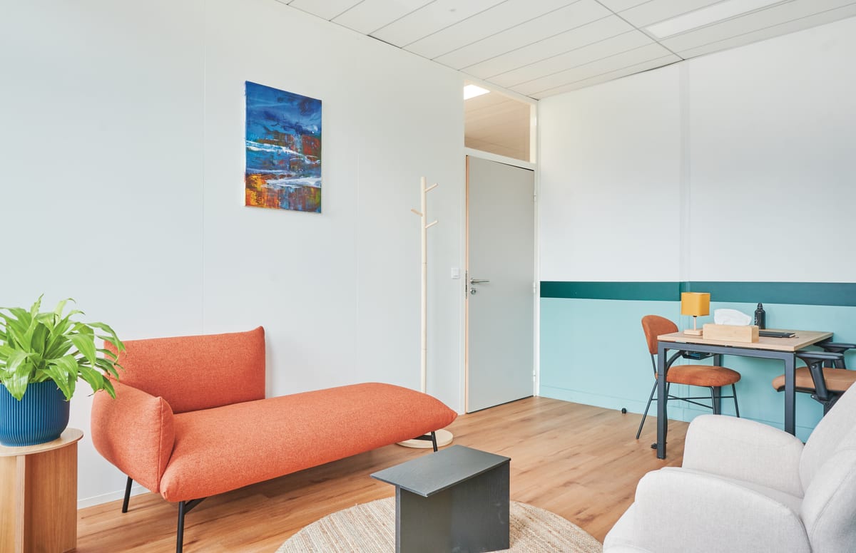 Espace commun du centre WeKare Rosa Parks, Paris 19e