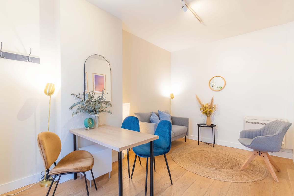 Salle d’attente du centre WeKare Ternes, Paris 17e